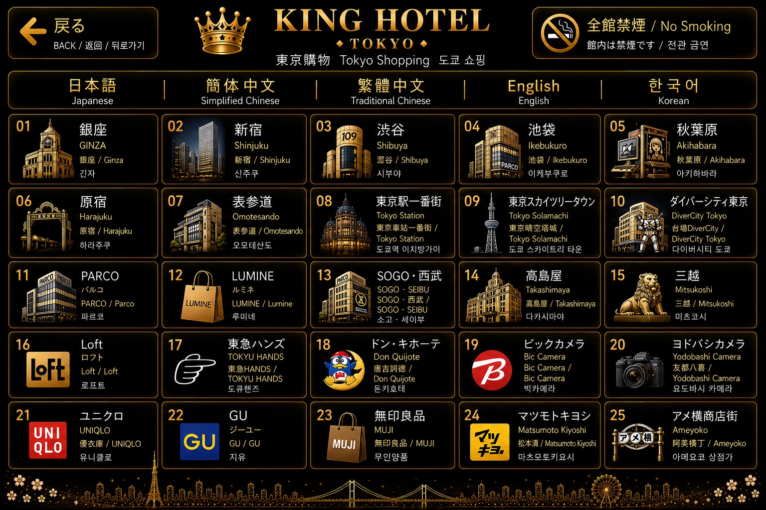 KING HOTEL - 東京購物 / Tokyo Shopping